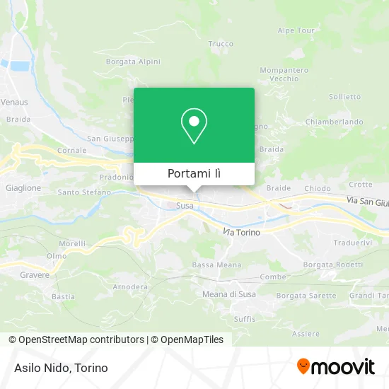 Mappa Asilo Nido