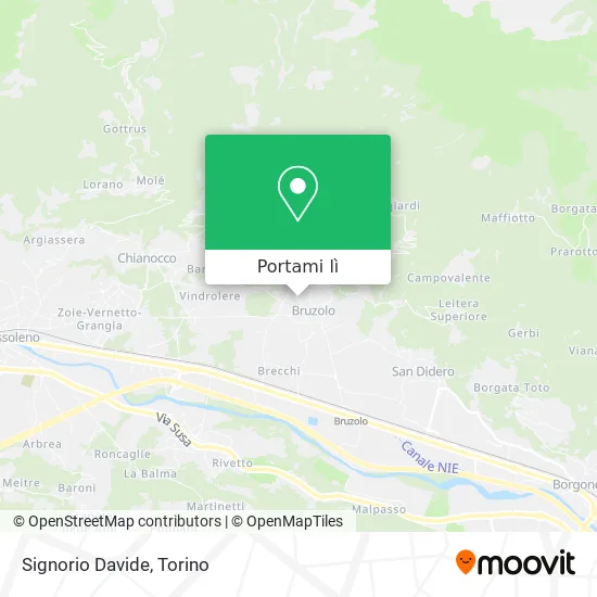 Mappa Signorio Davide