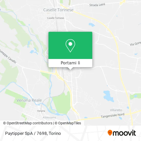 Mappa Paytipper SpA / 7698