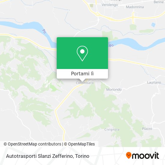 Mappa Autotrasporti Slanzi Zefferino