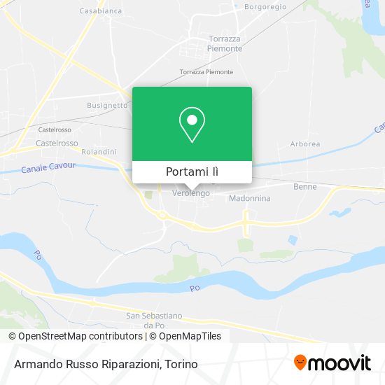 Mappa Armando Russo Riparazioni