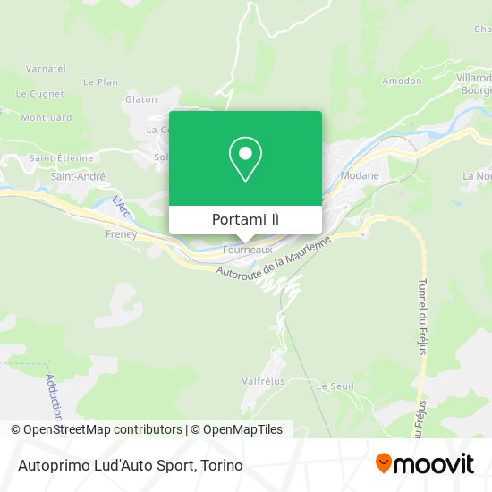 Mappa Autoprimo Lud'Auto Sport