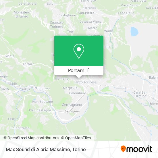 Mappa Max Sound di Alaria Massimo
