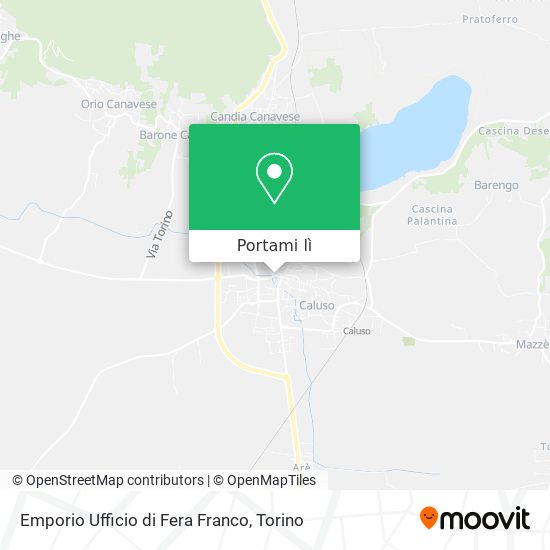 Mappa Emporio Ufficio di Fera Franco