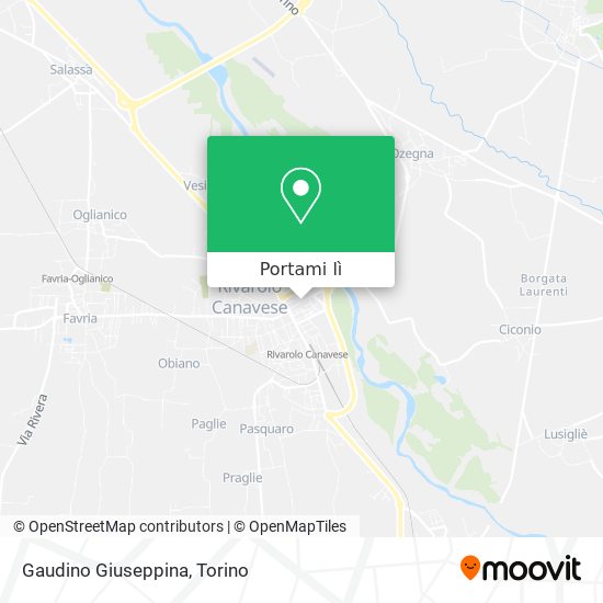 Mappa Gaudino Giuseppina