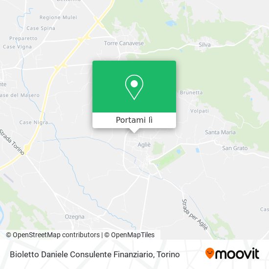 Mappa Bioletto Daniele Consulente Finanziario