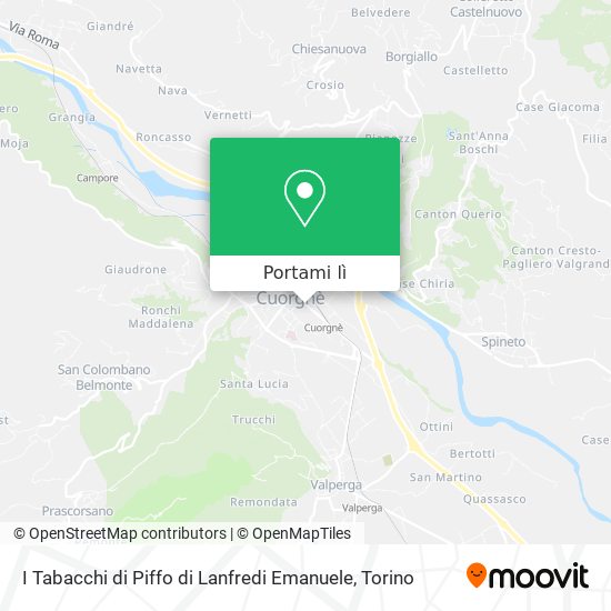 Mappa I Tabacchi di Piffo di Lanfredi Emanuele