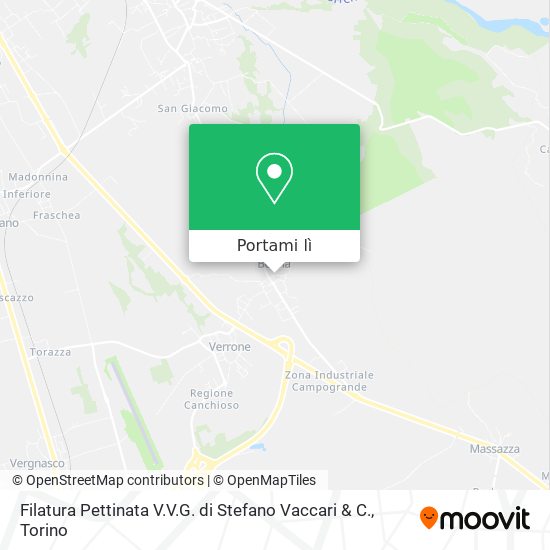 Mappa Filatura Pettinata V.V.G. di Stefano Vaccari & C.