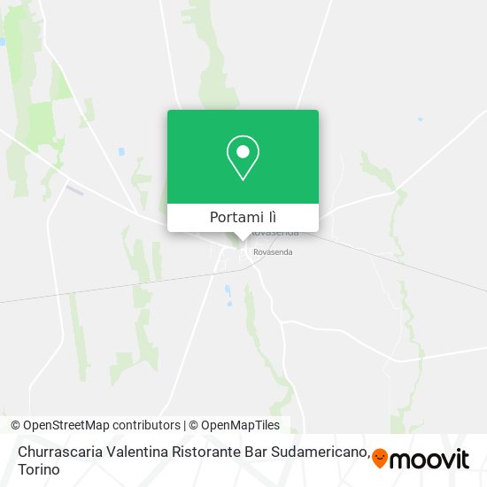 Mappa Churrascaria Valentina Ristorante Bar Sudamericano