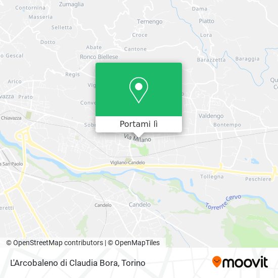 Mappa L'Arcobaleno di Claudia Bora