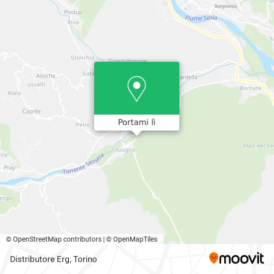 Mappa Distributore Erg