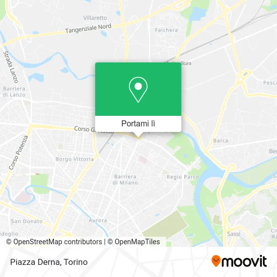 Mappa Piazza Derna