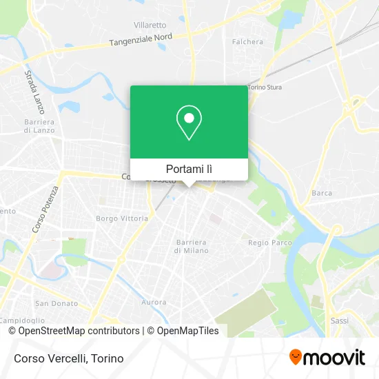 Mappa Corso Vercelli