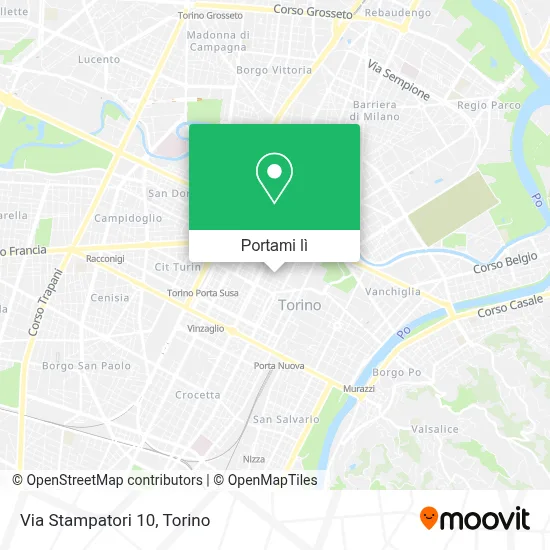 Mappa Via Stampatori 10