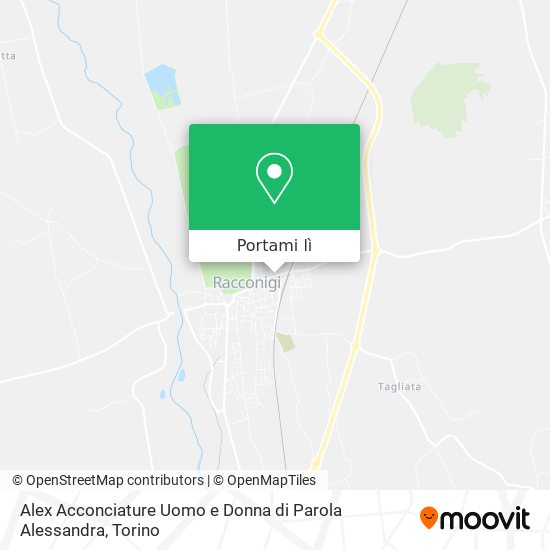 Mappa Alex Acconciature Uomo e Donna di Parola Alessandra