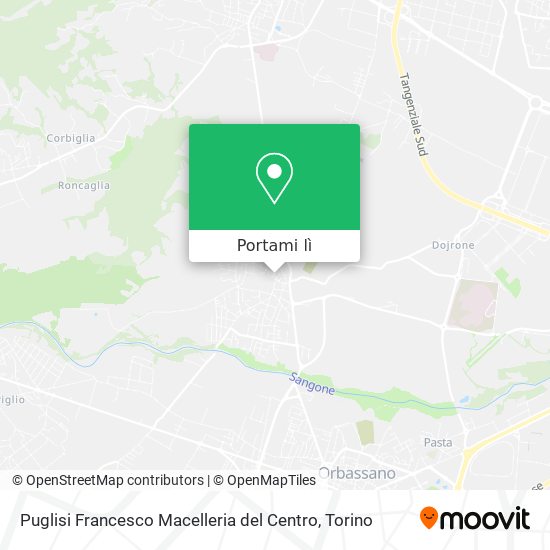 Mappa Puglisi Francesco Macelleria del Centro