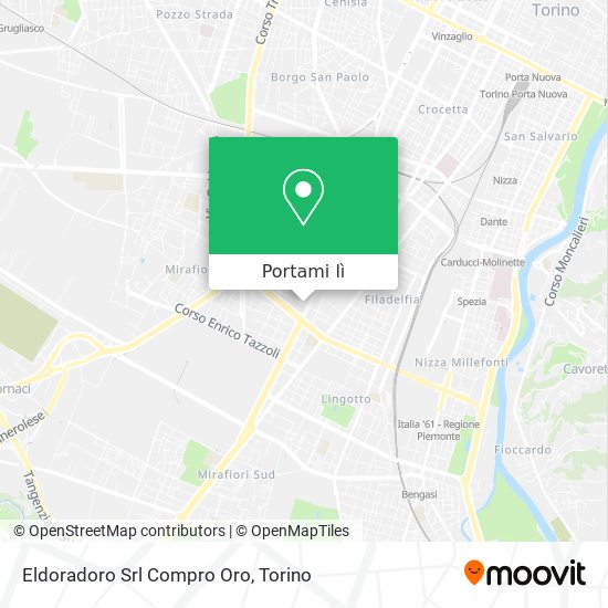 Mappa Eldoradoro Srl Compro Oro