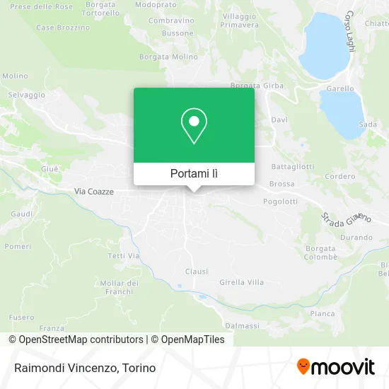 Mappa Raimondi Vincenzo