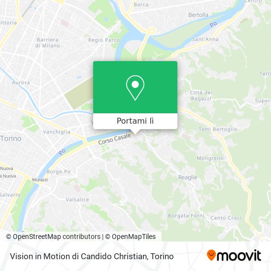 Mappa Vision in Motion di Candido Christian