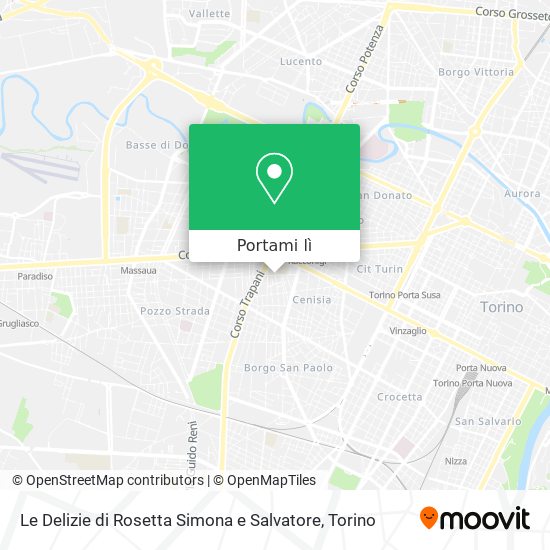 Mappa Le Delizie di Rosetta Simona e Salvatore