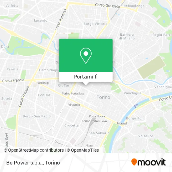 Mappa Be Power s.p.a.