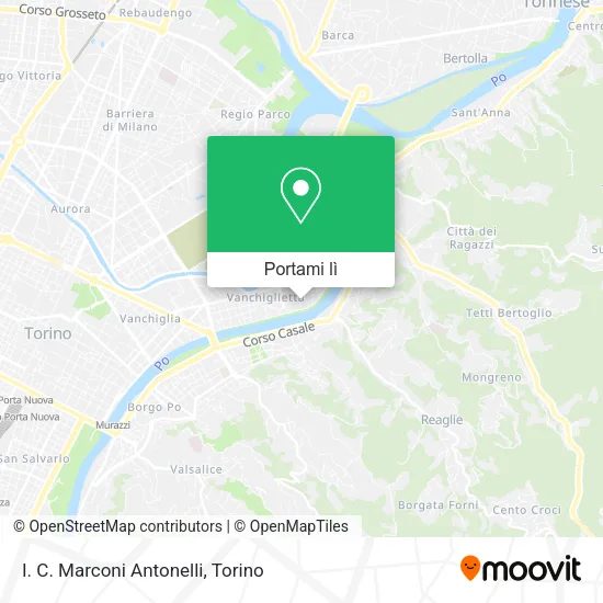 Mappa I. C. Marconi Antonelli