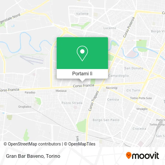 Mappa Gran Bar Baveno
