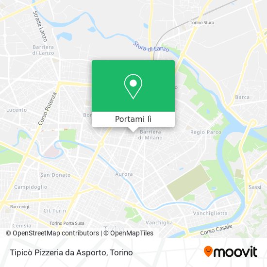 Mappa Tipicò Pizzeria da Asporto