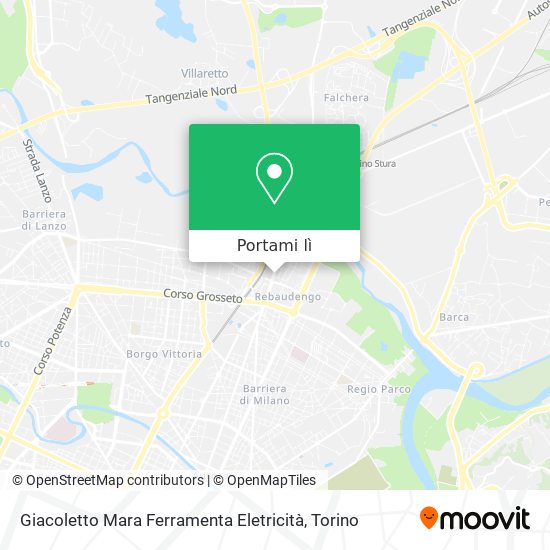Mappa Giacoletto Mara Ferramenta Eletricità