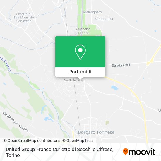 Mappa United Group Franco Curletto di Secchi e Cifrese