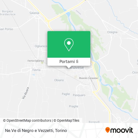Mappa Ne.Ve di Negro e Vezzetti