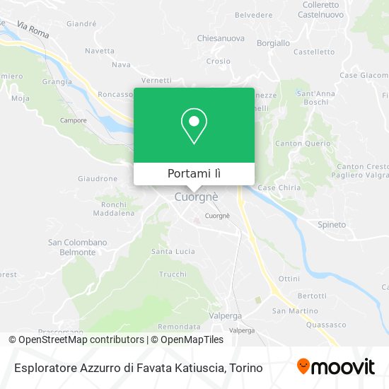 Mappa Esploratore Azzurro di Favata Katiuscia