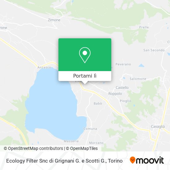 Mappa Ecology Filter Snc di Grignani G. e Scotti G.