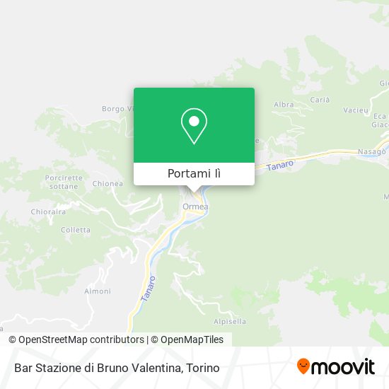 Mappa Bar Stazione di Bruno Valentina