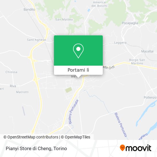 Mappa Pianyi Store di Cheng