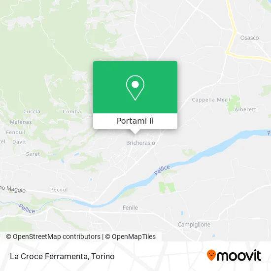 Mappa La Croce Ferramenta