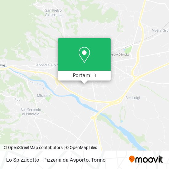 Mappa Lo Spizzicotto - Pizzeria da Asporto
