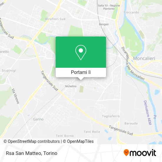 Mappa Rsa San Matteo