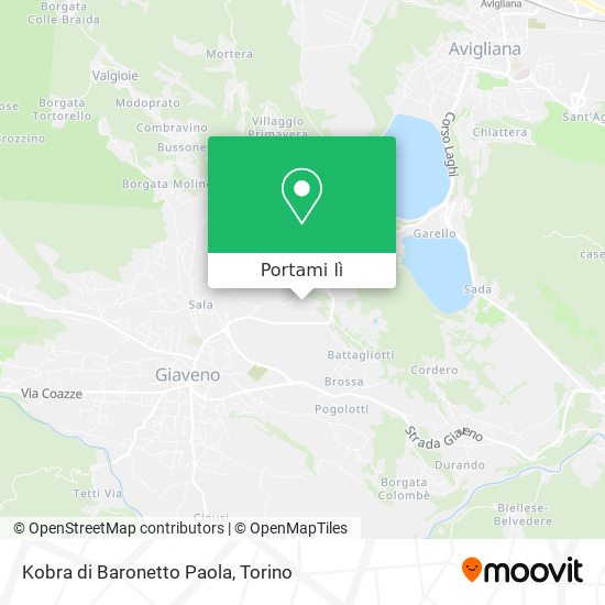 Mappa Kobra di Baronetto Paola