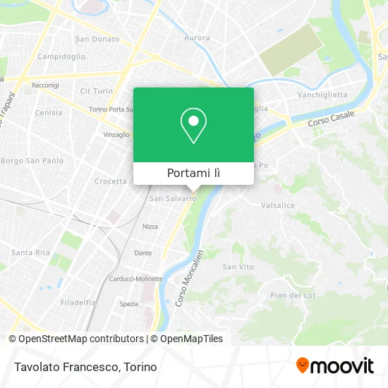 Mappa Tavolato Francesco