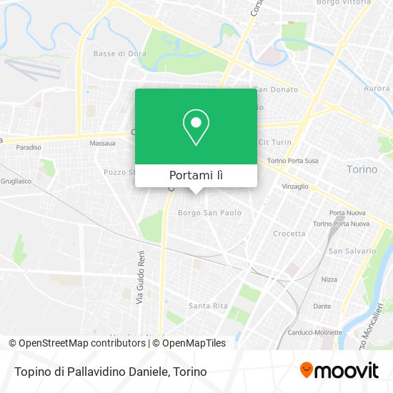 Mappa Topino di Pallavidino Daniele