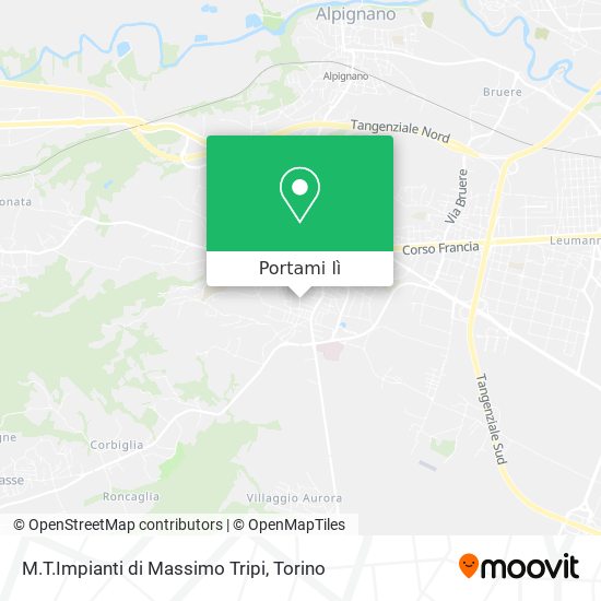 Mappa M.T.Impianti di Massimo Tripi