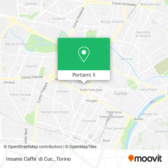 Mappa Insanis Caffe' di Cuc.