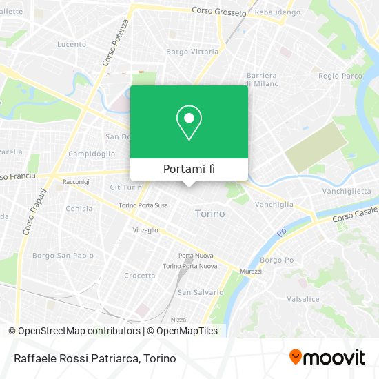 Mappa Raffaele Rossi Patriarca