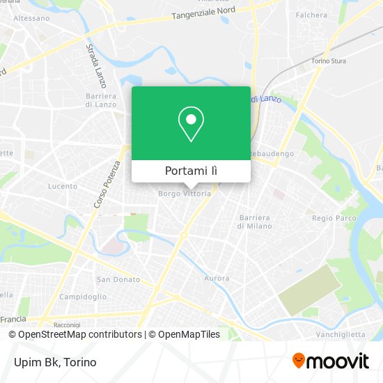 Mappa Upim Bk