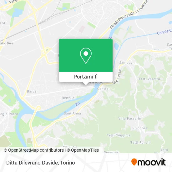 Mappa Ditta Dilevrano Davide