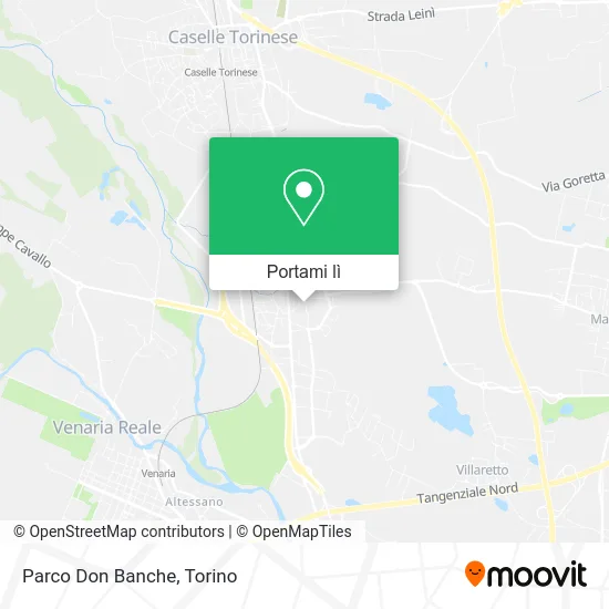 Mappa Parco Don Banche