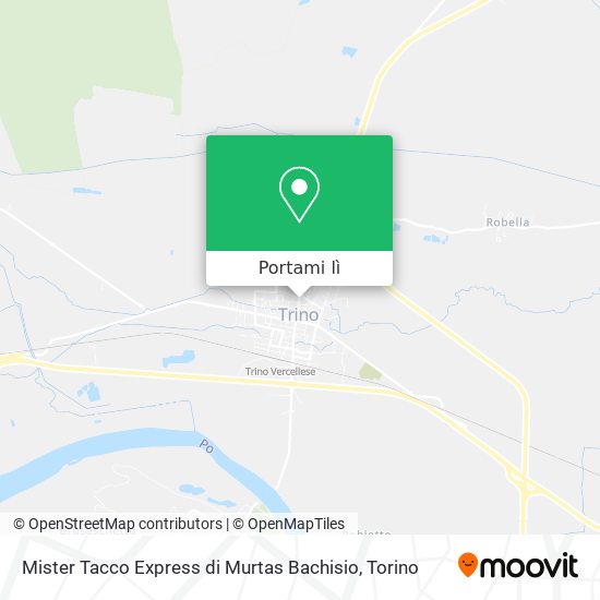 Mappa Mister Tacco Express di Murtas Bachisio