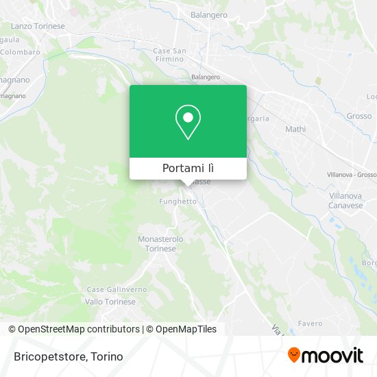 Mappa Bricopetstore