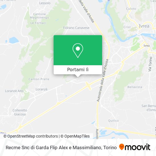 Mappa Recme Snc di Garda Flip Alex e Massimiliano